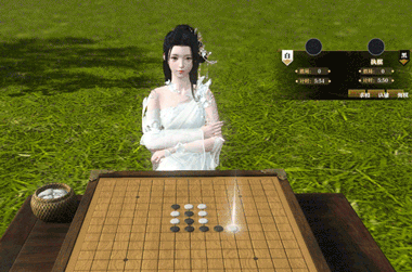 《逆水寒》五子棋小游戏公布