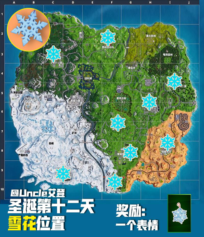 《堡垒之夜》十四日挑战攻略汇总