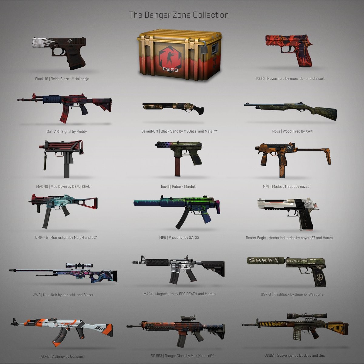 《CSGO》吃鸡大逃杀模式上线