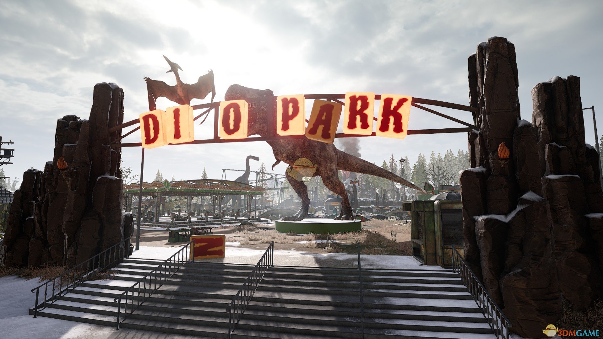 《绝地求生》雪地地图Dino Park恐龙乐园详解以及打法心得