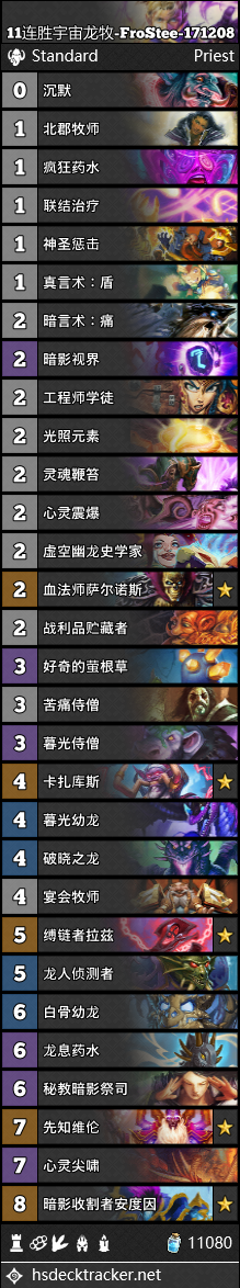 《炉石传说》狗头人牧师卡组汇总