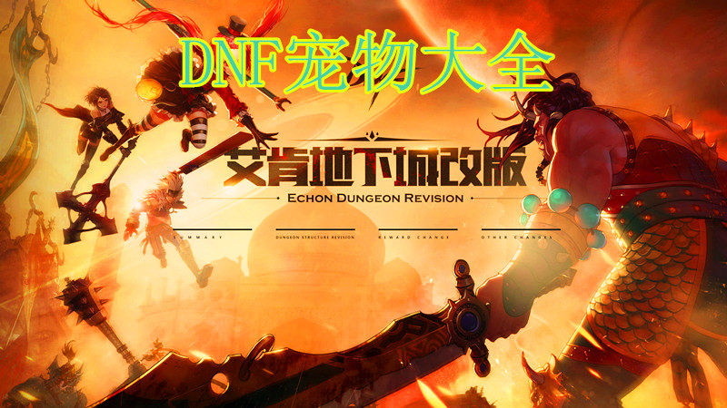 《DNF》宠物大全