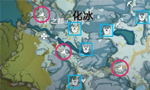 原神2.3雪狐位置一览