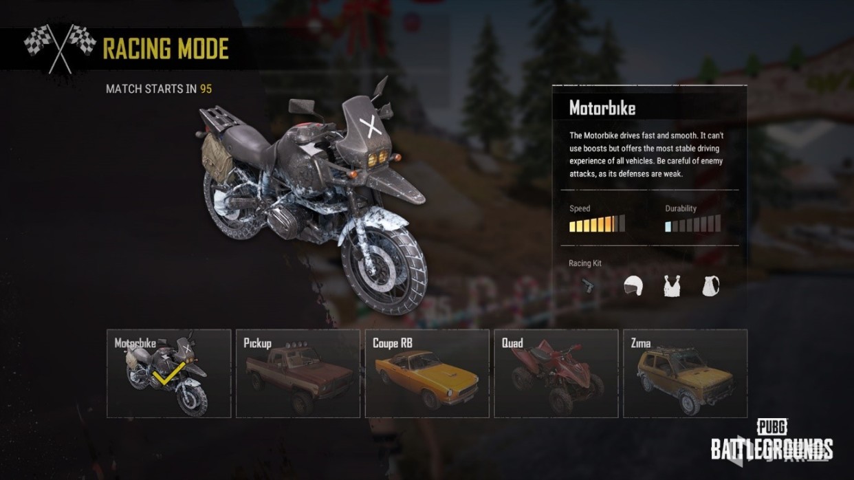 绝地求生PUBG实验室冬季竞速怎么玩