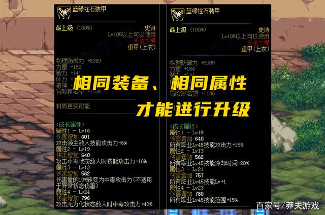 DNF105级装备怎么升级