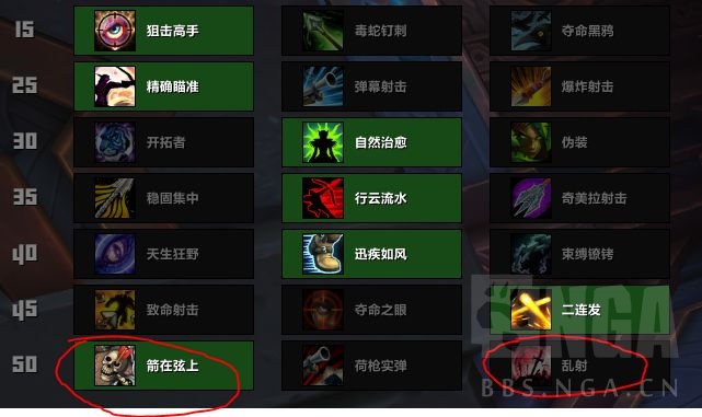 魔兽世界9.2射击猎天赋加点