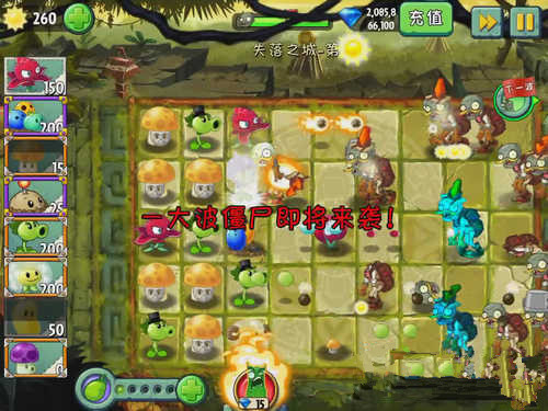 《植物大战僵尸2》失落之城第三关攻略