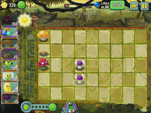 《植物大战僵尸2》失落之城第三关攻略