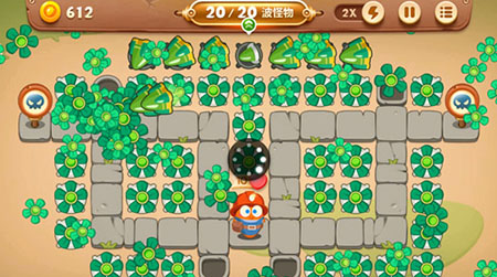 《保卫萝卜3》集市第46关通关攻略