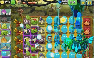 《植物大战僵尸2》失落之城第二十五关攻略