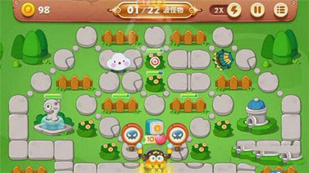 《保卫萝卜3》公园第7关通关攻略