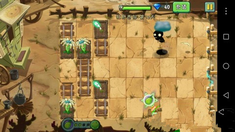 《植物大战僵尸2》狂野西部第十六关攻略