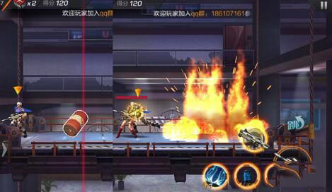 《魂斗罗：归来》2-4并肩作战​三星攻略