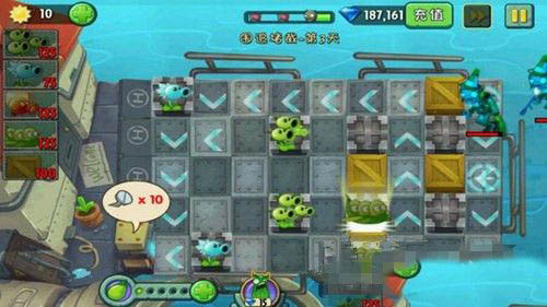 《植物大战僵尸2》天空之城围追堵截视频攻略
