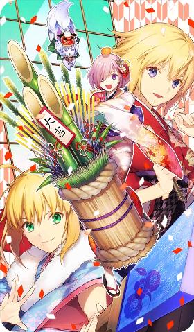 《命运冠位指定》Happy x 3 Order礼装图鉴
