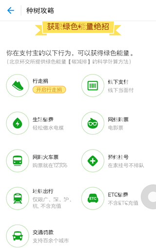 《支付宝》蚂蚁森林如何收取能量的方法介绍