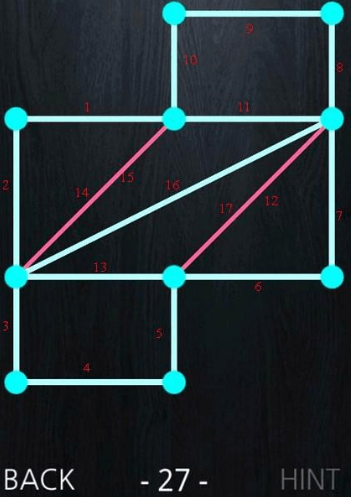 《一笔画成》第二十七关玩法攻略