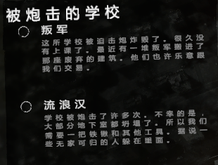 《这是我的战争》全地图详解