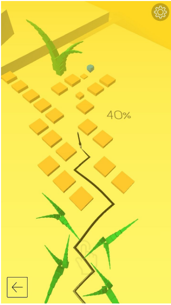 《跳舞的线》第七关沙漠攻略