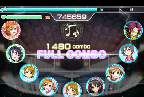 《LoveLive！学园偶像祭》上半期SM歌曲出现率