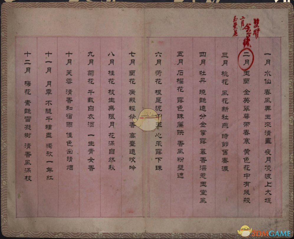 《纸人贰》金盏人物经历和性格
