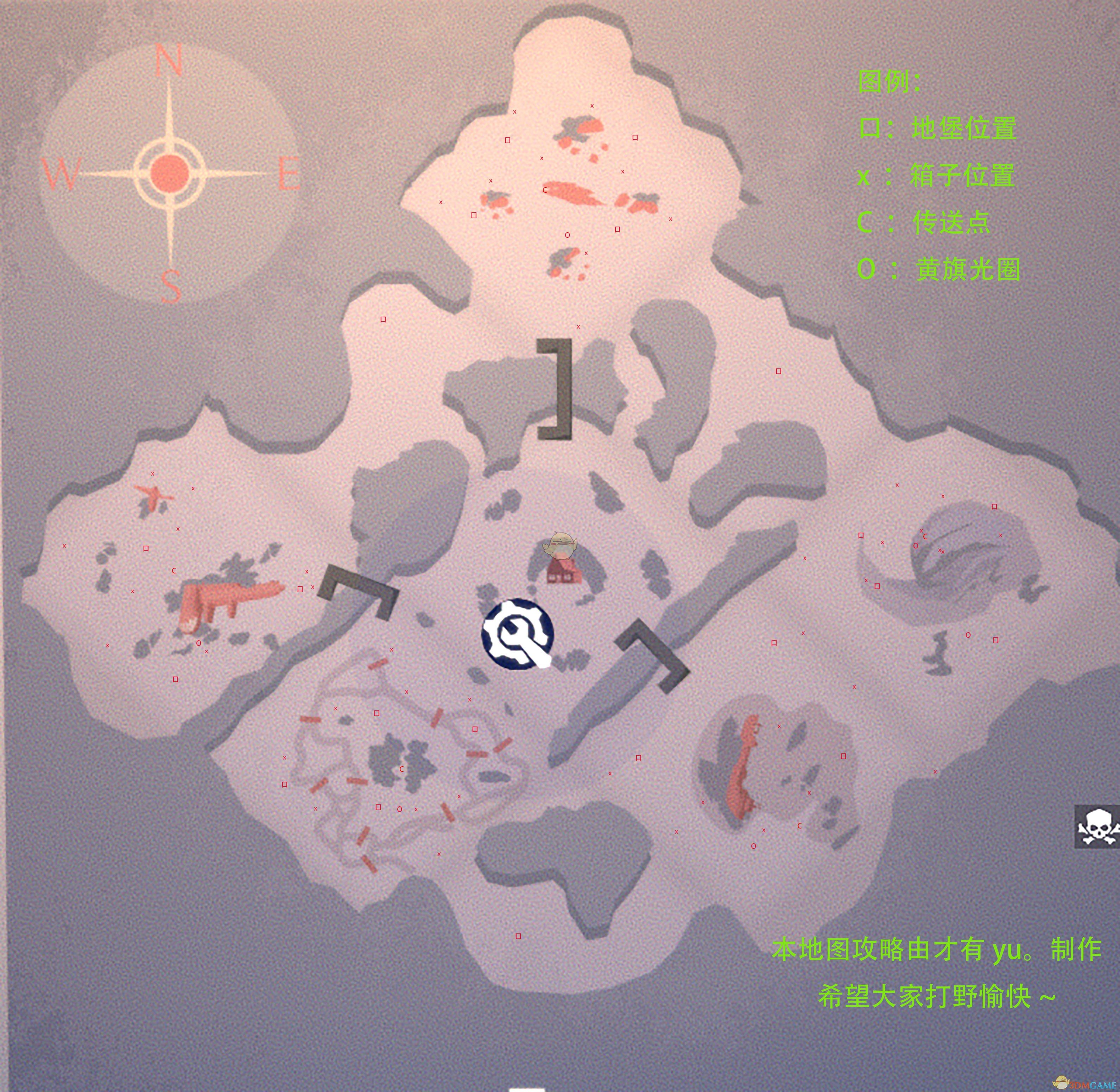 《冬日计划》三桥图全地堡宝箱位置分享
