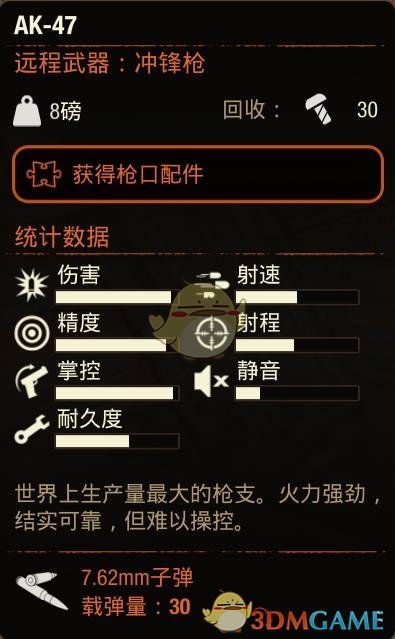 《腐烂国度2》AK47步枪属性分享