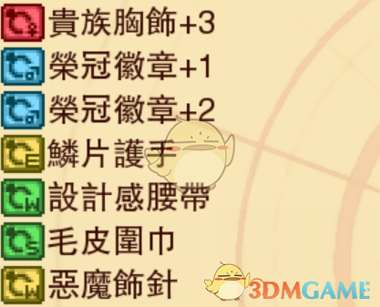 《龙之死印》姐弟物品掉落表