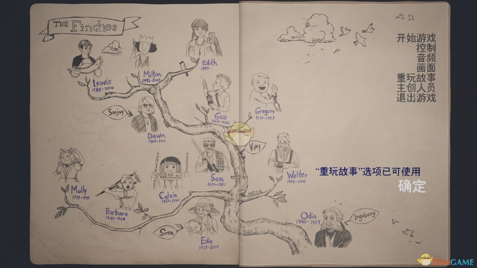 《艾迪芬奇的记忆》猫头鹰成就攻略