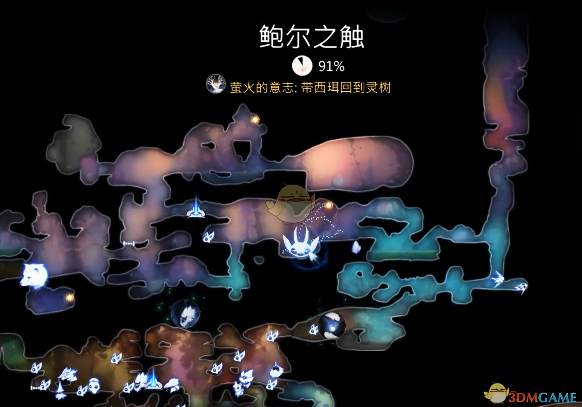 《奥日与萤火意志》挂机刷精灵之光BUG点介绍