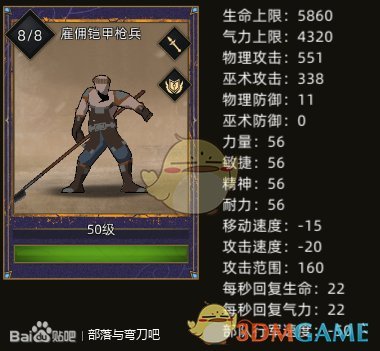 《部落与弯刀》野火组织兵种介绍及雇佣价格介绍