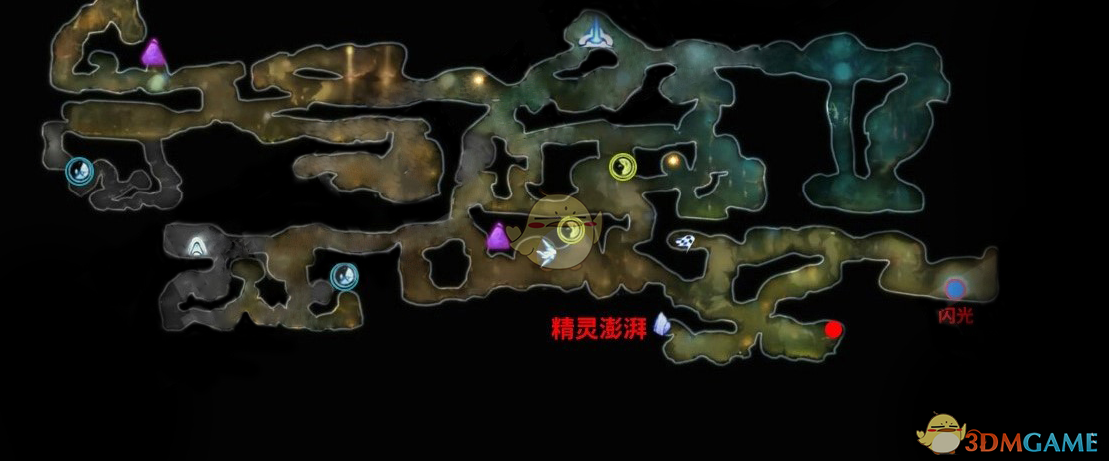 《奥日与萤火意志》精灵澎湃精灵碎片获取位置分享