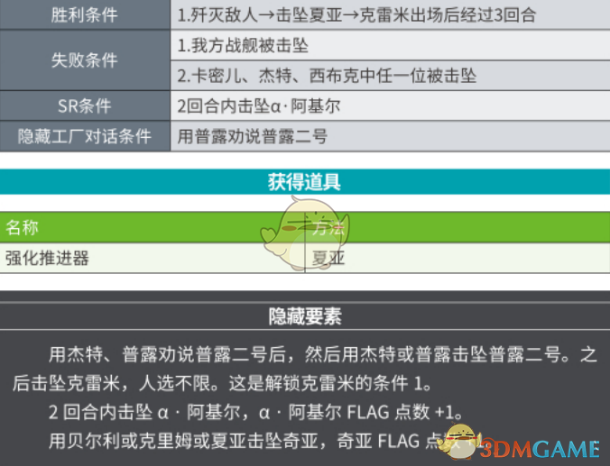 《超级机器人大战X》第33话B夏亚的迷茫SR攻略