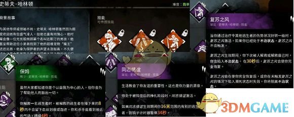 《黎明杀机》史蒂夫人物技能详解