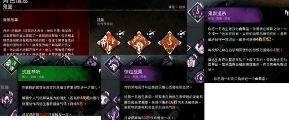 《黎明杀机》鬼面技能分析