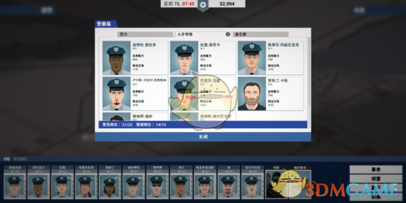 《这就是警察2》部分警员特性介绍