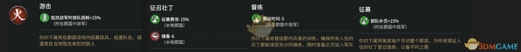 《全面战争：三国》火系差事类型分享