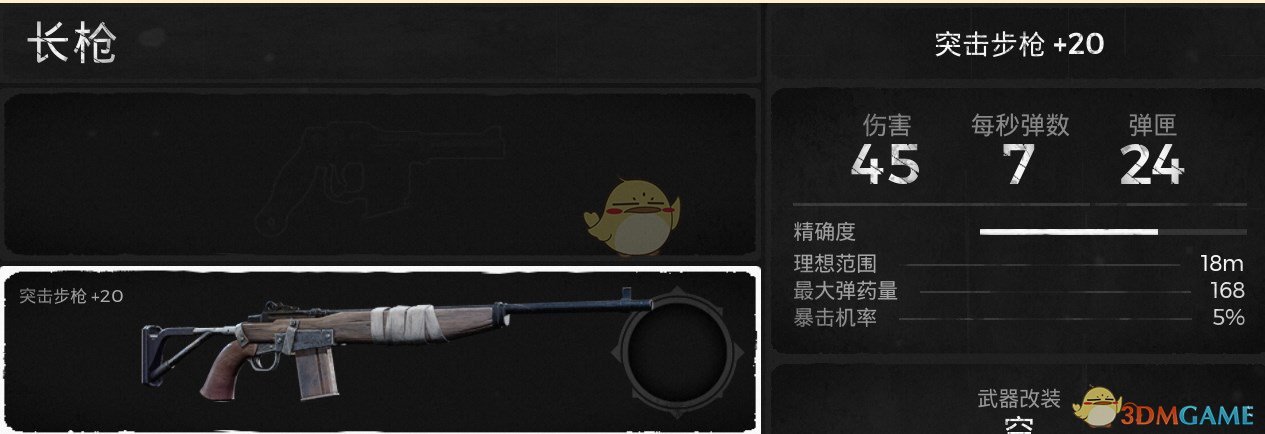 《遗迹：灰烬重生》突击步枪武器属性介绍