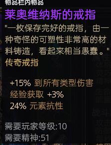 《恐怖黎明》新版本经验戒指位置一览