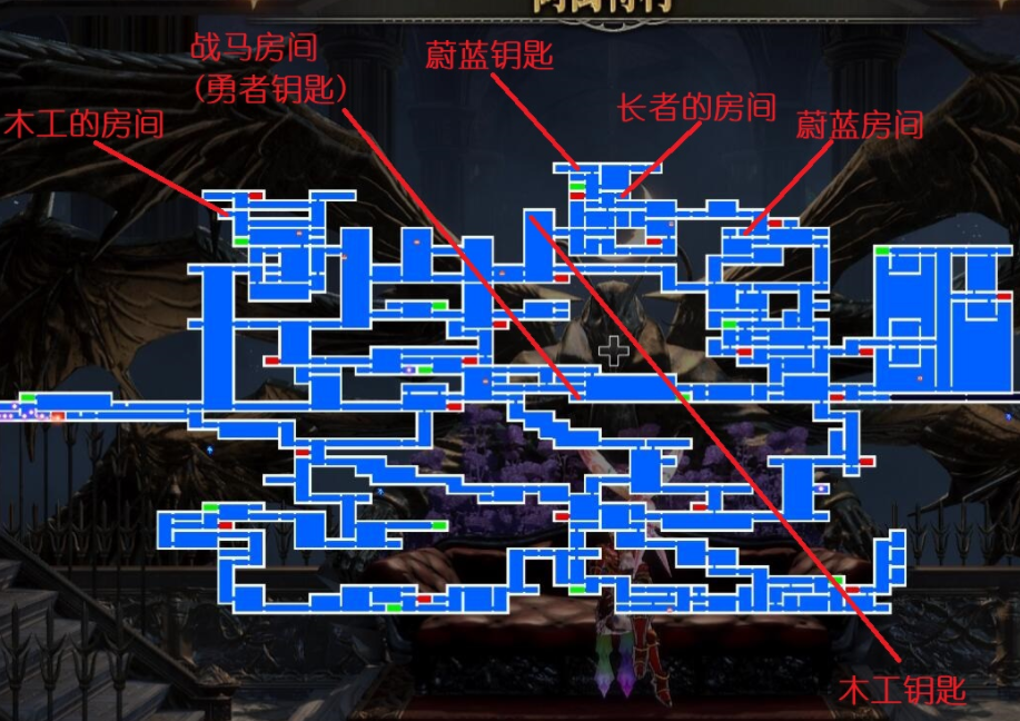《赤痕：夜之仪式》战马房间位置介绍