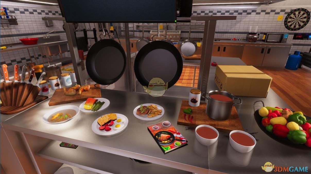 《料理模拟器》食材翻面注意事项分享