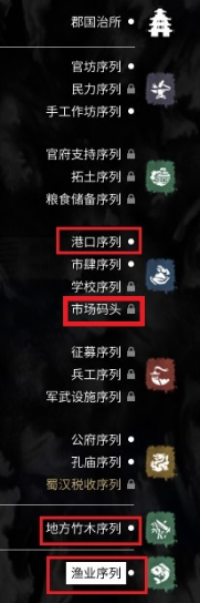 《全面战争：三国》建造特殊建筑序列技巧和方法