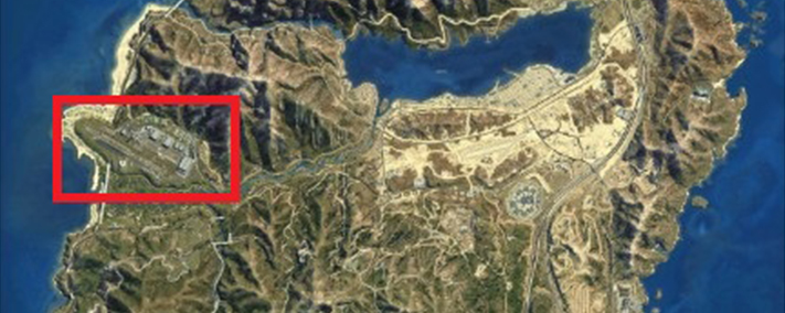 gta军事基地在哪里