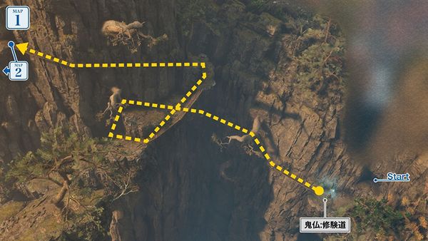 《只狼：影逝二度》修验道地图攻略分享