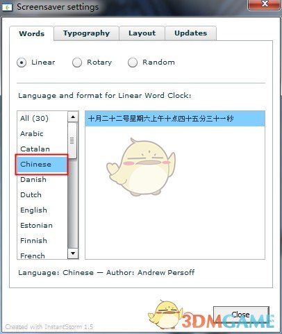 《Word Clock》安装使用教程