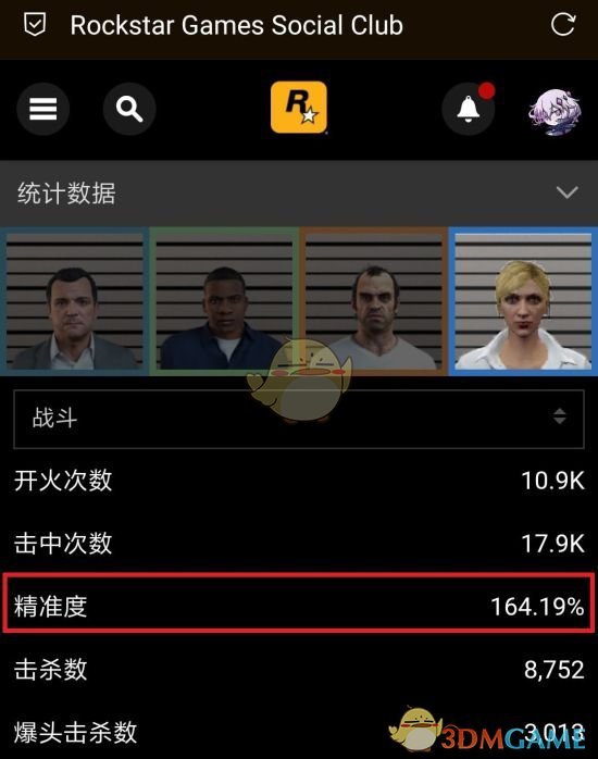 《侠盗猎车5》线上模式刷命中率数据指南