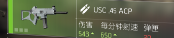 《全境封锁2》已知枪械一览