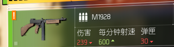 《全境封锁2》已知枪械一览