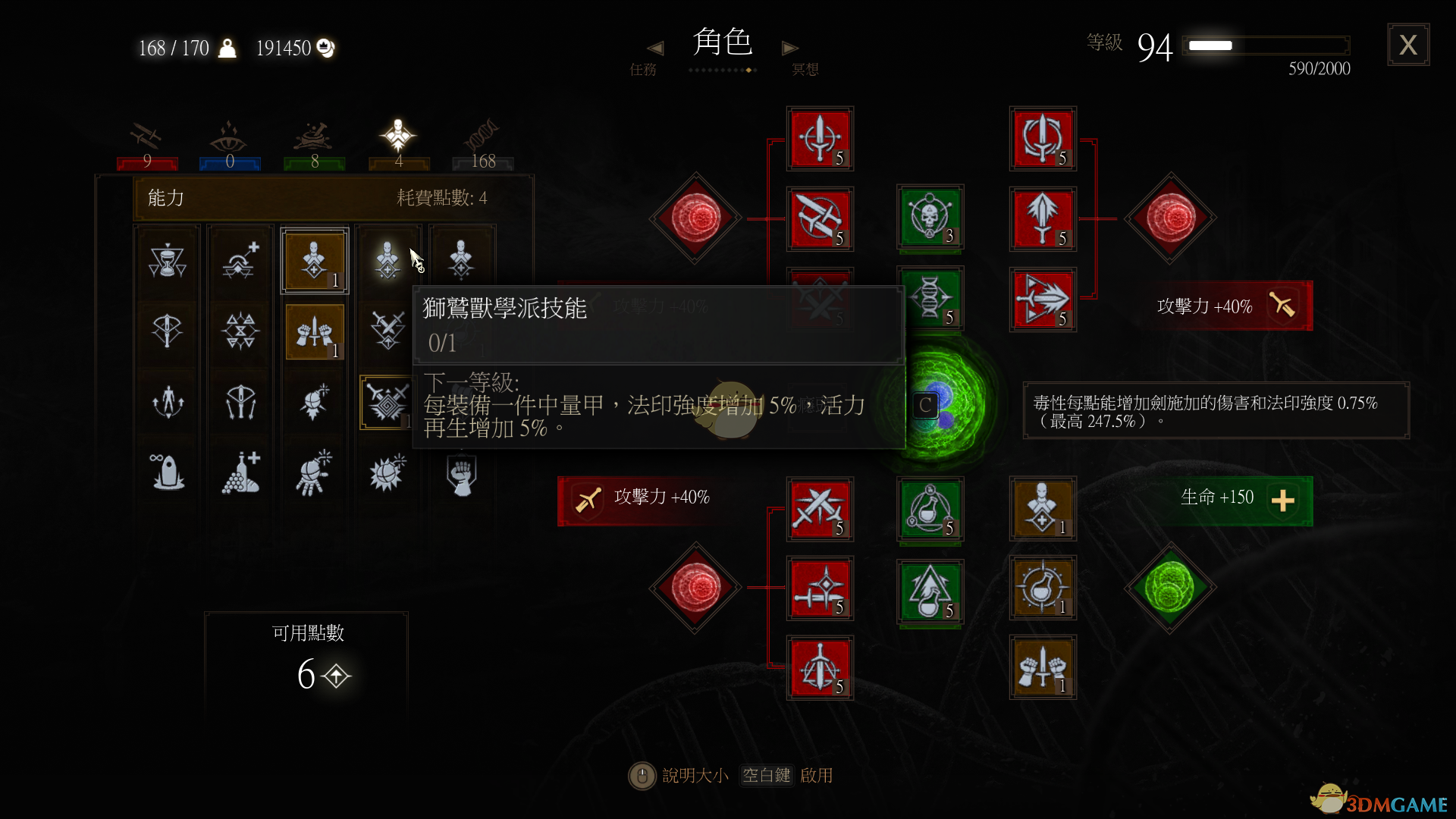 《巫师3》刺骨技能详解与搭配