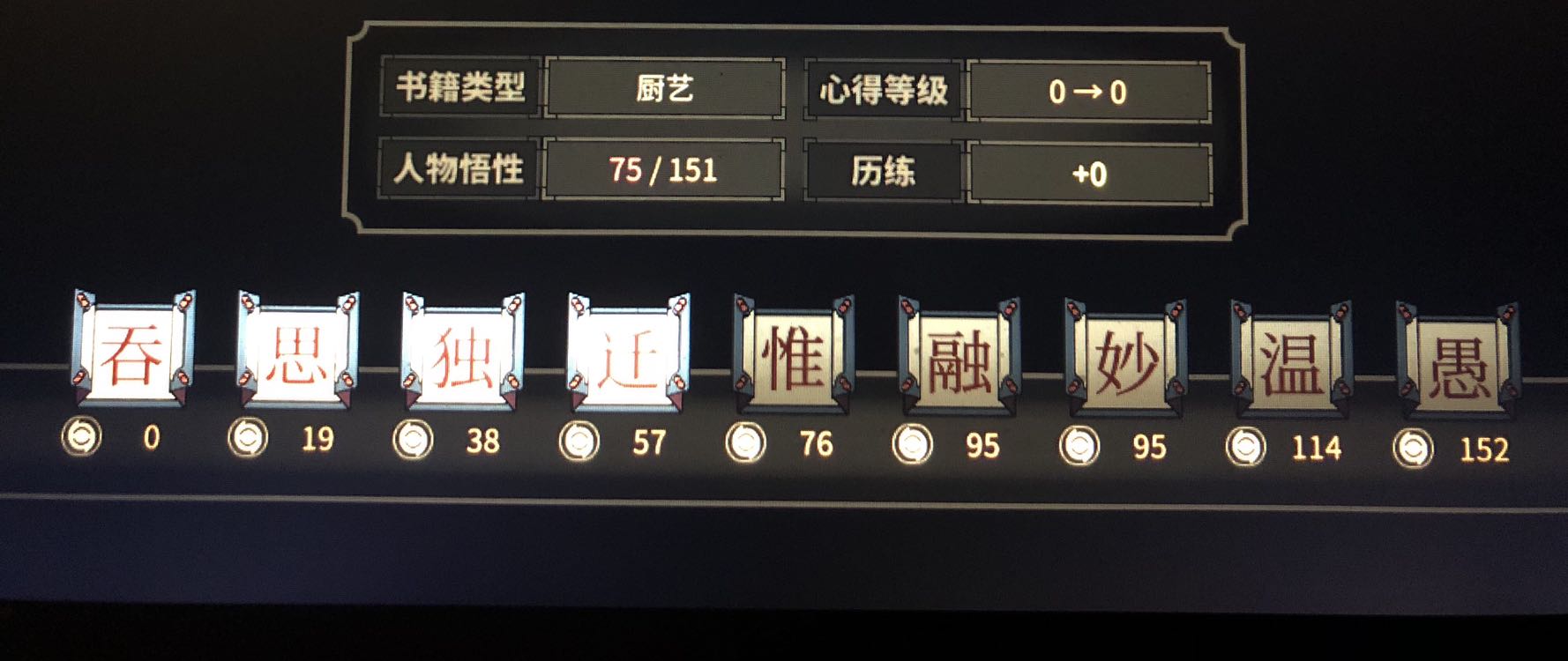 《太吾绘卷》五品书怎么读